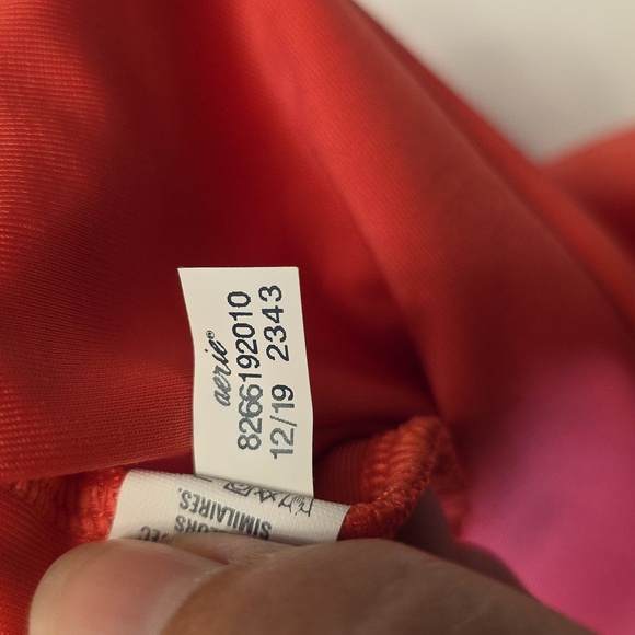 NWT Aerie Scoop Bikini Top Size XXS & Hi Cut Cheeky Bikini Bottom Size XS - Picture 15 of 15